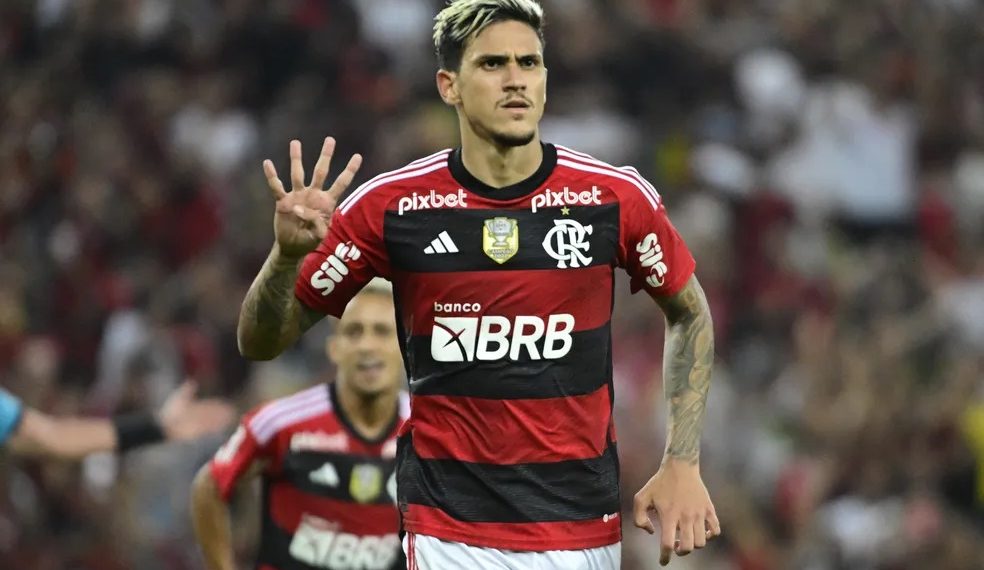 Pedro faz quatro gols, Flamengo goleia o Maringá e avança na Copa do Brasil
