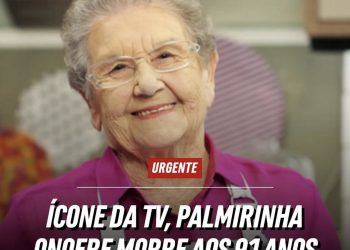 Palmirinha, ícone da culinária na TV, morre aos 91 anos