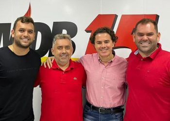 Alírio Filho anuncia filiação ao MDB e recurso de R$250 mil de Veneziano para educação em Alagoinha