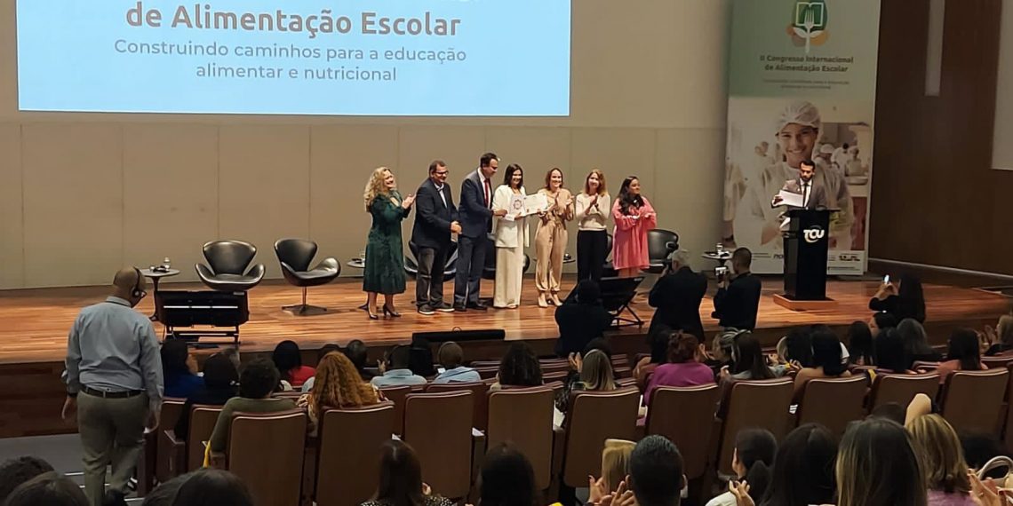 Escola de Pocinhos é premiada durante Congresso Internacional de Alimentação Escolar