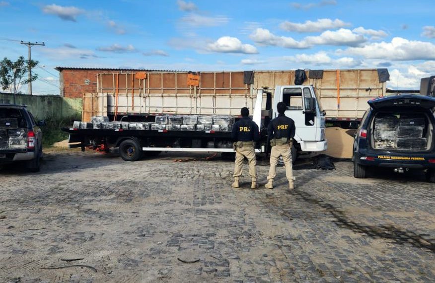 Polícia apreeende maconha avaliada em R$ 8,5 milhões e que tinha como destino a Paraíba