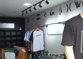 Criminosos arrombam loja de roupas durante a madrugada no bairro do Geisel, em João Pessoa