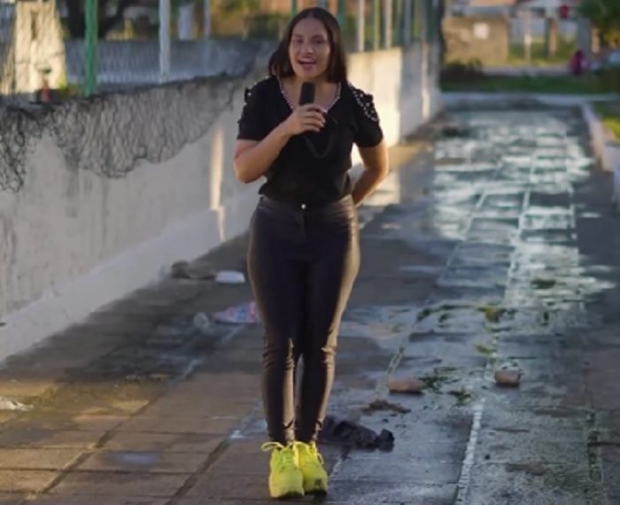 ‘Repórter do povo’ ataca novamente e mostra descaso da gestão Panta com praça dos Quiosques em Tibiri