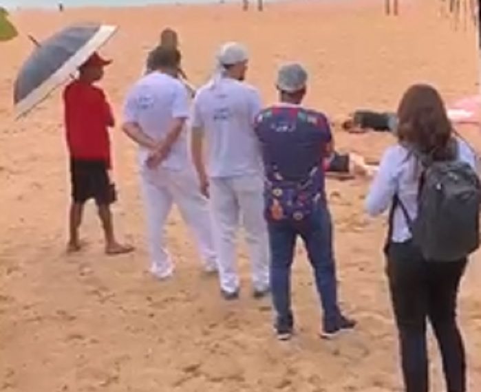 PM evita homicídio na praia de Cabo Branco, em João Pessoa