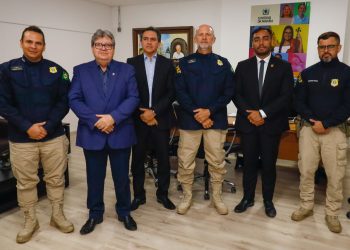 João Azevêdo ressalta parceria com PRF na Paraíba e investimentos em tecnologia na Segurança Pública