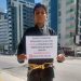 Em JP, campeão brasileiro de Jiu-Jitsu Kauã Soares pede ajuda em sinal de trânsito para participar do Sul Americano