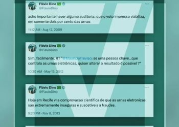 Tuítes antigos de Flávio Dino com críticas ao sistema eleitoral são reais