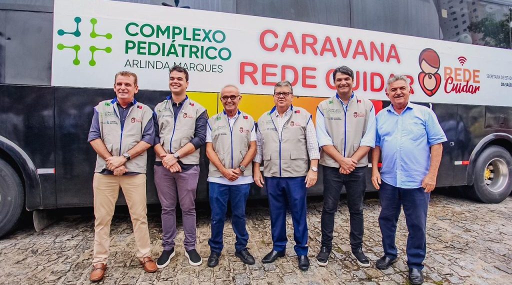 Cícero Lucena participa da abertura da Caravana da Rede Cuidar 2023 ao lado do governador João Azevêdo