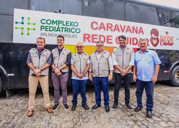 Cícero Lucena participa da abertura da Caravana da Rede Cuidar 2023 ao lado do governador João Azevêdo