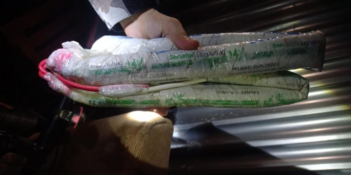 Polícia Militar prende dupla com armas, explosivos e drogas em Santa Rita