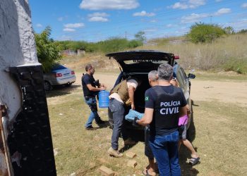 Polícia encerra festa ‘regada’ a cocaína e maconha e prende duas pessoas em balneário em Patos