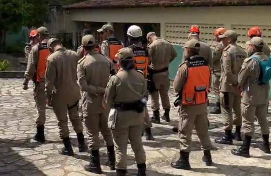 Bombeiros de cinco cidades paraibanas atuam nas buscas por Ana Sophia neste domingo