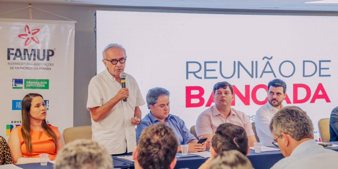 Cícero Lucena participa de encontro da Famup com bancada federal e defende visão municipalista na divisão de recursos