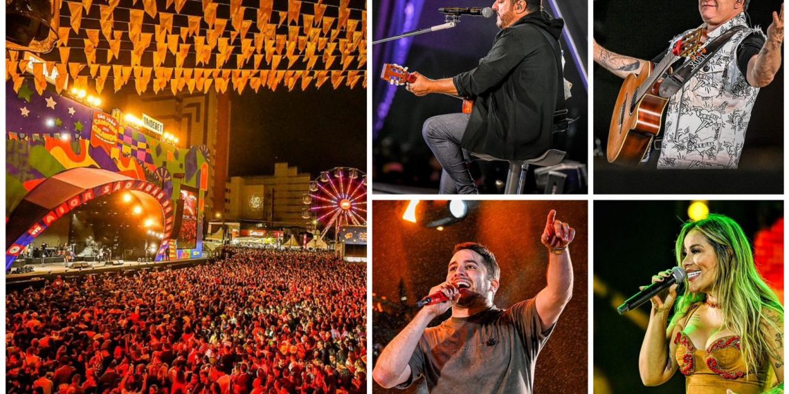 Último sábado dos 40 anos do Maior São João do Mundo foi de forró, sertanejo e portões fechados no Parque do Povo