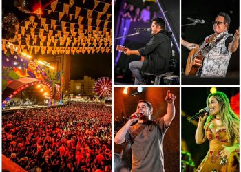 Último sábado dos 40 anos do Maior São João do Mundo foi de forró, sertanejo e portões fechados no Parque do Povo