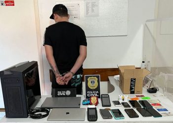 Hacker paraibano é preso suspeito de desviar quase meio milhão de reais de clientes de banco em Santa Catarina