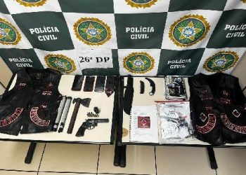 Polícia Civil prende quatro integrantes de motoclube que faz apologia ao nazismo