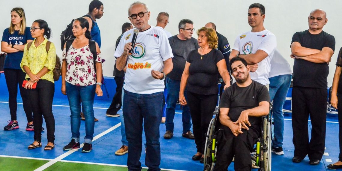 Cícero Lucena reforça compromisso com as pessoas com deficiência durante evento com paratletas