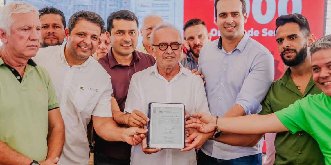 Prefeito assina ordem de serviço número mil em infraestrutura e autoriza construção do Parque Linear do Valentina