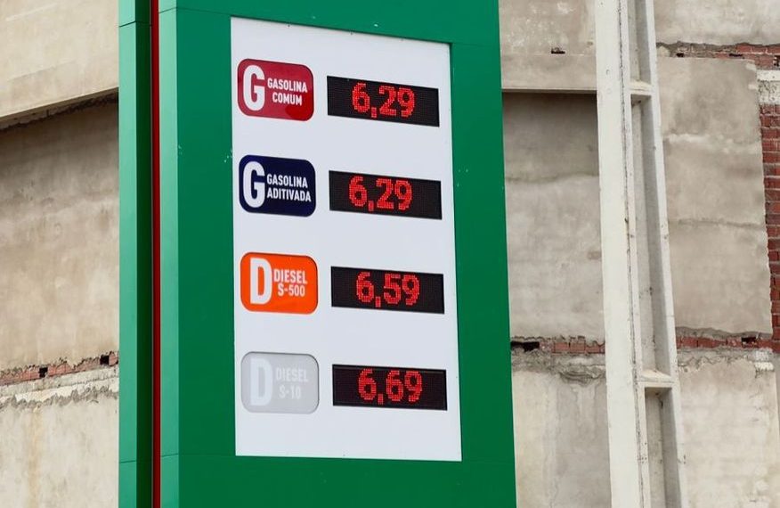 Com novo aumento, preço dos combustíveis chega a R$ 6,69 na Paraíba