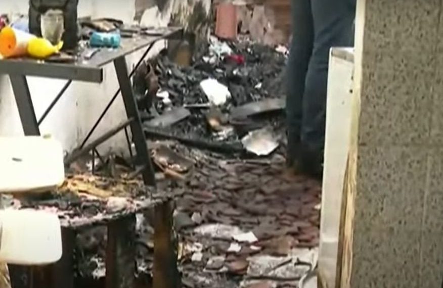 Homem ateia fogo em casa para tentar matar ex-esposa no bairro do Navais, em João Pessoa