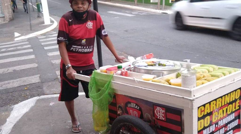 Folha de São Paulo traz reportagem especial de paraibano vendedor de milho em São Paulo