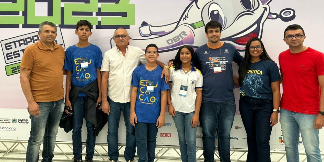 Alunos da rede municipal de Pedras de Fogo se destacam em Olimpíada Estadual de Robótica