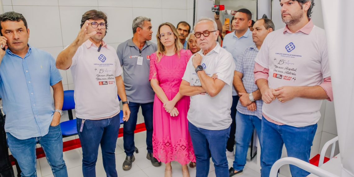 Cícero Lucena entrega nova estrutura de urgência e UTI do Complexo Hospitalar de Mangabeira, que ganhou 30 novos leitos