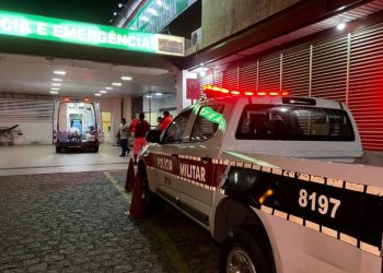 Homem é baleado durante troca de tiros com a PM, no bairro Rangel