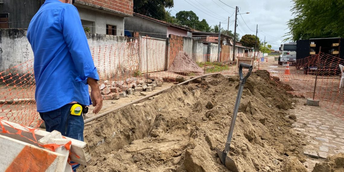 ANE conclui obra de rede do Jardim Carolina, em Marcos Moura, Santa Rita