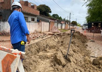 ANE conclui obra de rede do Jardim Carolina, em Marcos Moura, Santa Rita