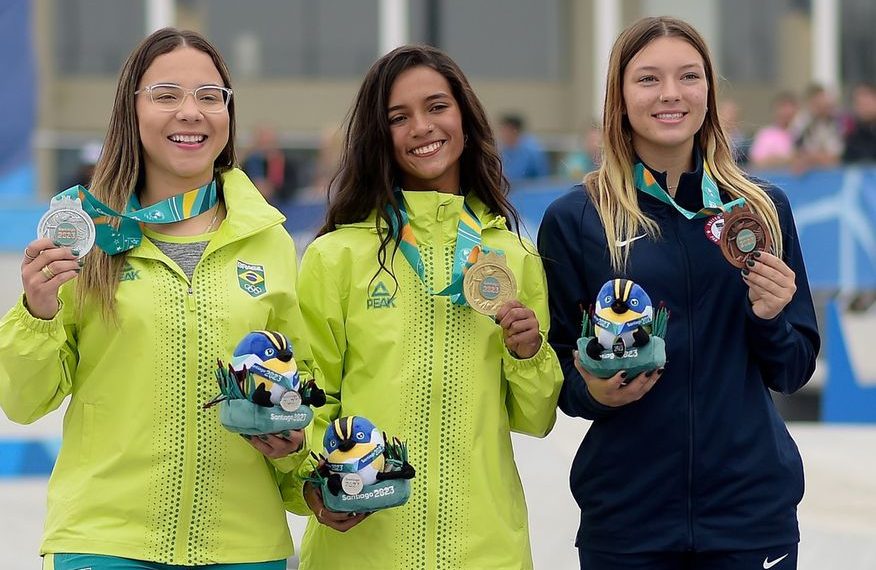 Rayssa Leal ganha primeiro ouro do Brasil no Pan