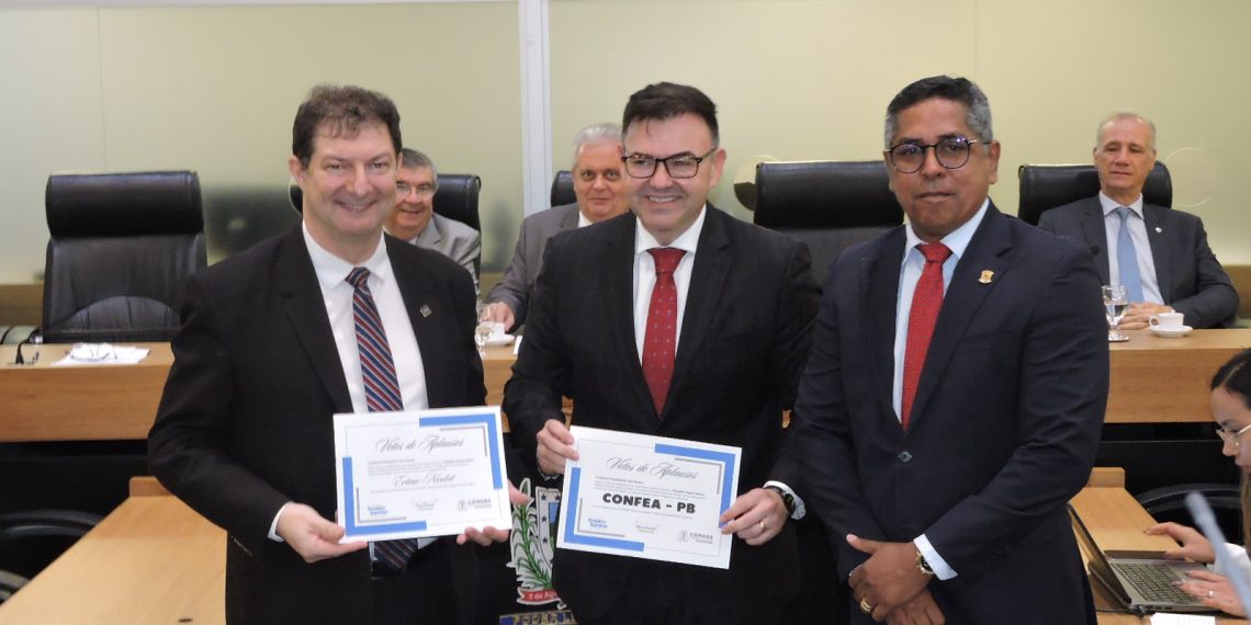 Sessão conjunta da ALPB e CMJP comemoram 90 anos do CONFEA e 55 anos do CREA-PB