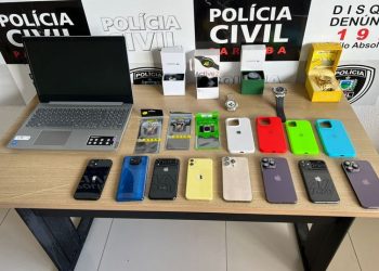 Operação prende homem por receptação de celulares roubados na PB