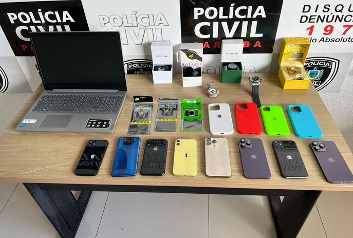 Operação prende homem por receptação de celulares roubados na PB