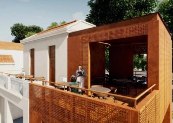 Projeto do Palacete 276, com Museu, restaurante e Instituto Odilon Ribeiro Coutinho, premiado pelo IAB