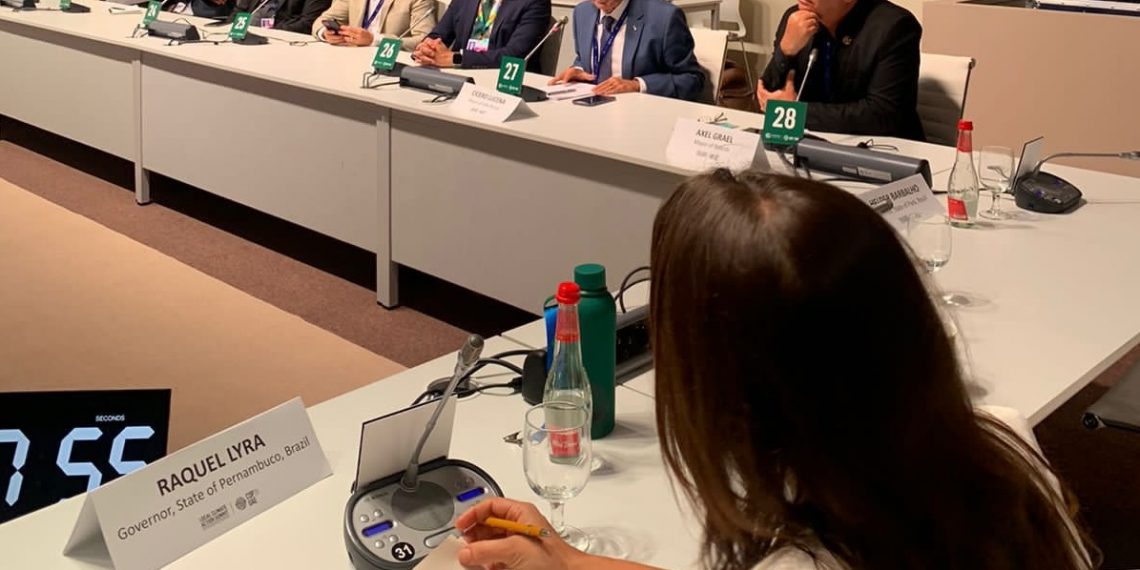 Cícero Lucena apresenta na COP 28 ações de João Pessoa de proteção ao meio ambiente e combate ao aquecimento global