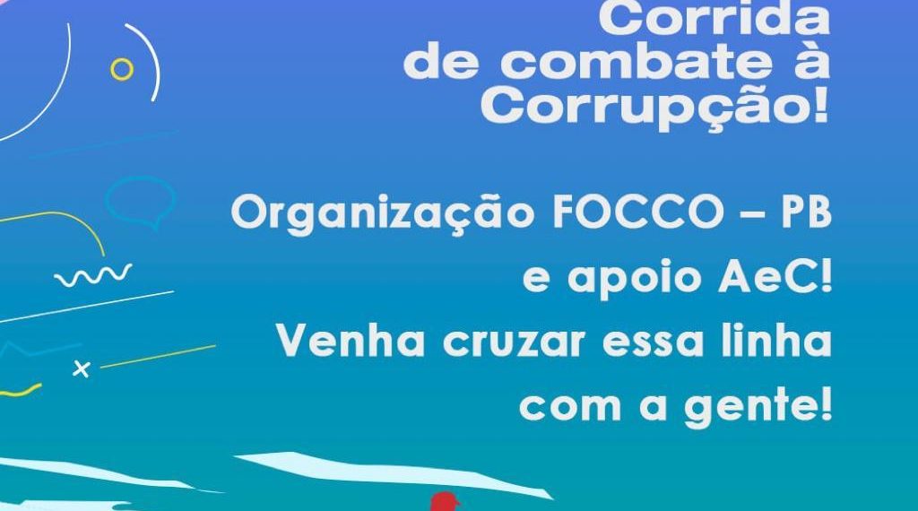 Dia Internacional contra a Corrupção será celebrado com corrida em João Pessoa neste sábado