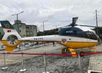 PB ganha novo helicóptero para Campina e espera mais R$ 30 mi em investimentos