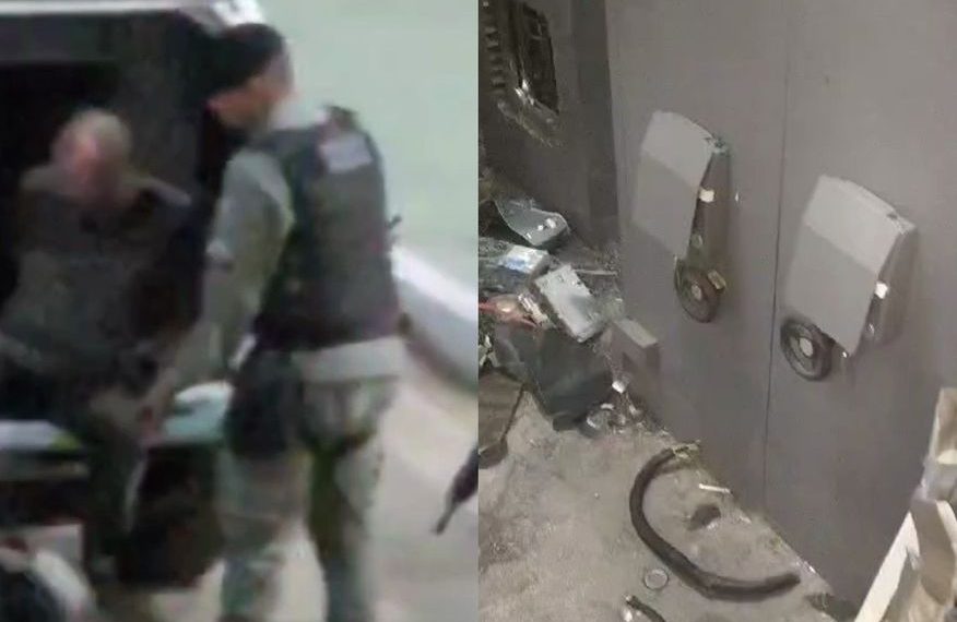Dupla é presa após tentar arrombar agência bancária em Alagoinha, no Brejo da Paraíba