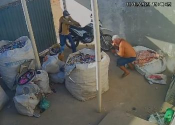 Dono de sucata escapa da morte ileso ao ser alvejado por vários tiros no Cariri