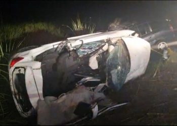 Bebê fica ferido em acidente grave em Cruz do Espirito Santo; duas pessoas morreram