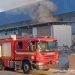 Incêndio atinge fábrica no Distrito Industrial, em João Pessoa