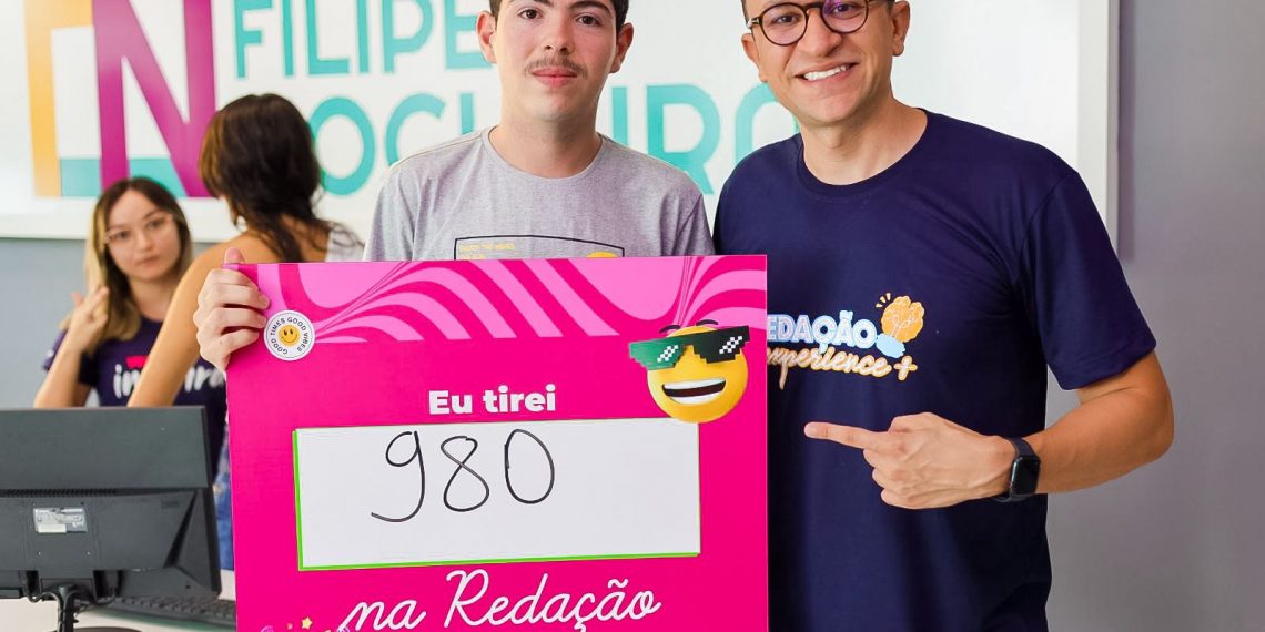 Complexo Educacional Filipe Nogueira de Sousa (PB) conquista recorde com mais de sete notas 980 na redação no ENEM 2023