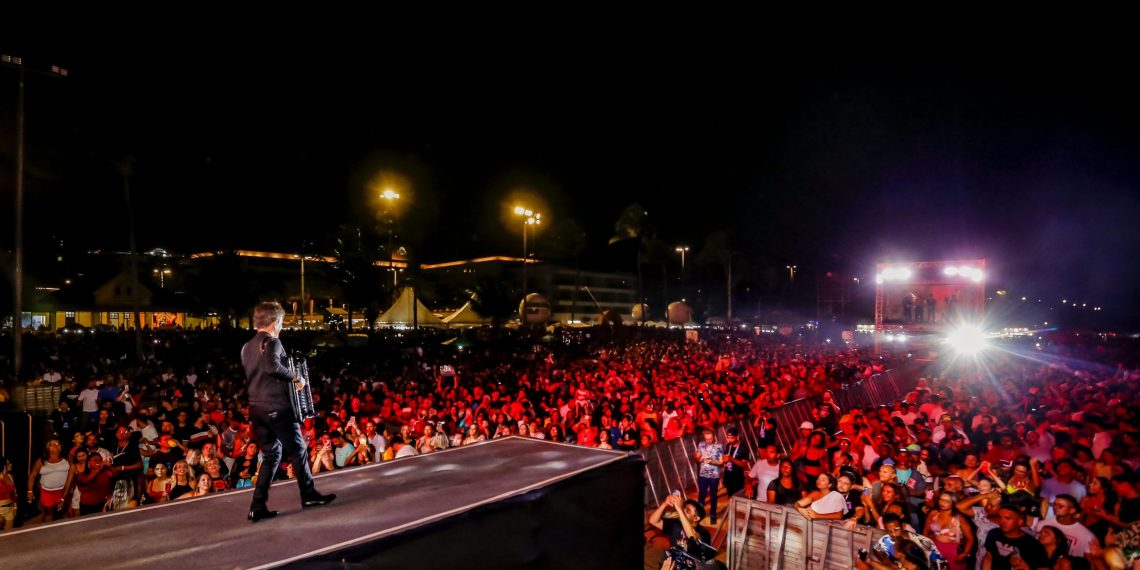 Primeira edição do Festival Forró Verão é encerrada com sucesso de público na orla de João Pessoa