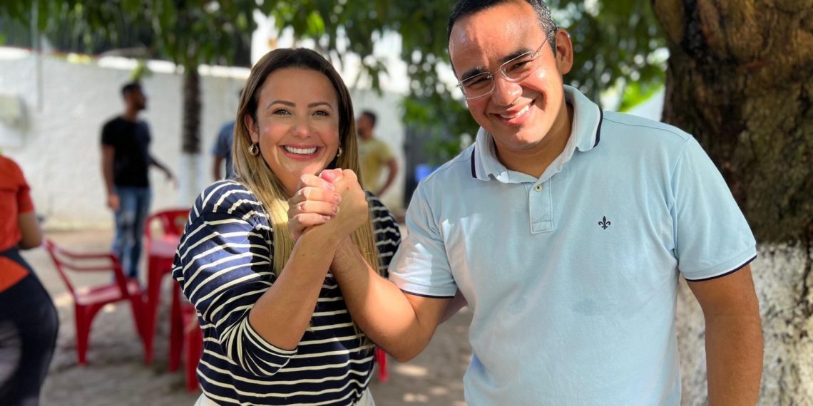 Major Handerson retira pré-candidatura e adere ao projeto de Tacyana Leitão, na cidade de Bayeux