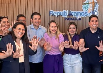 Ao lado de Hugo Motta, Luciene Gomes assume presidência do Republicanos em Bayeux e anuncia apoio de Iara Caetano à pré-candidatura de Tacyana Leitão