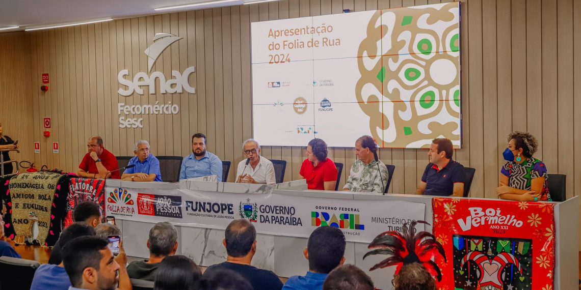 Cícero Lucena apresenta programação completa do Folia de Rua e destaca valorização da cultura popular e fortalecimento do turismo