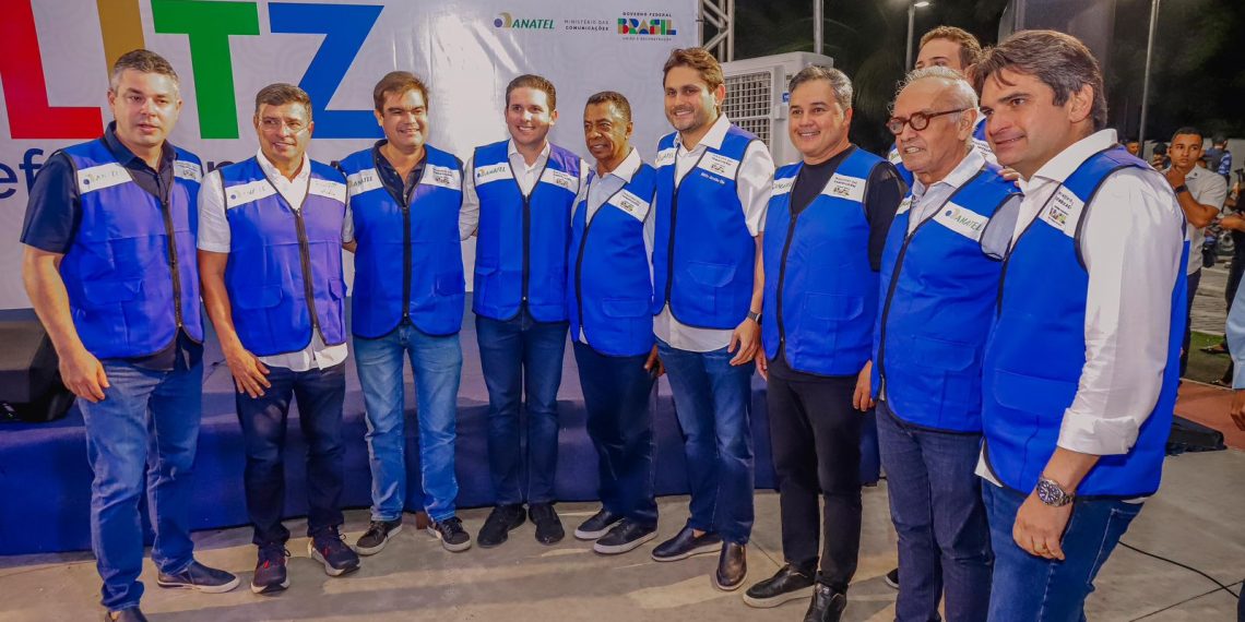 Cícero Lucena destaca programa da Anatel para melhorias nos sinais 4G e 5G na Capital em evento com ministro das Comunicações