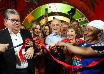 João Azevêdo e ministro Márcio França abrem 37° Salão do Artesanato Paraibano